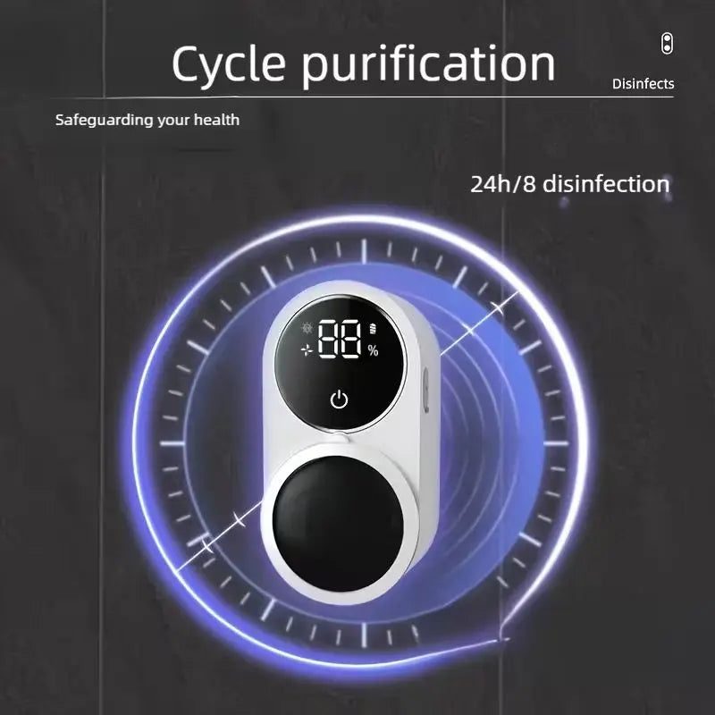 Soporte de pared para cepillos de dientes, esterilizador y secador inteligente, se adapta a la mayoría de las paredes, desinfección automática para cepillos de dientes.