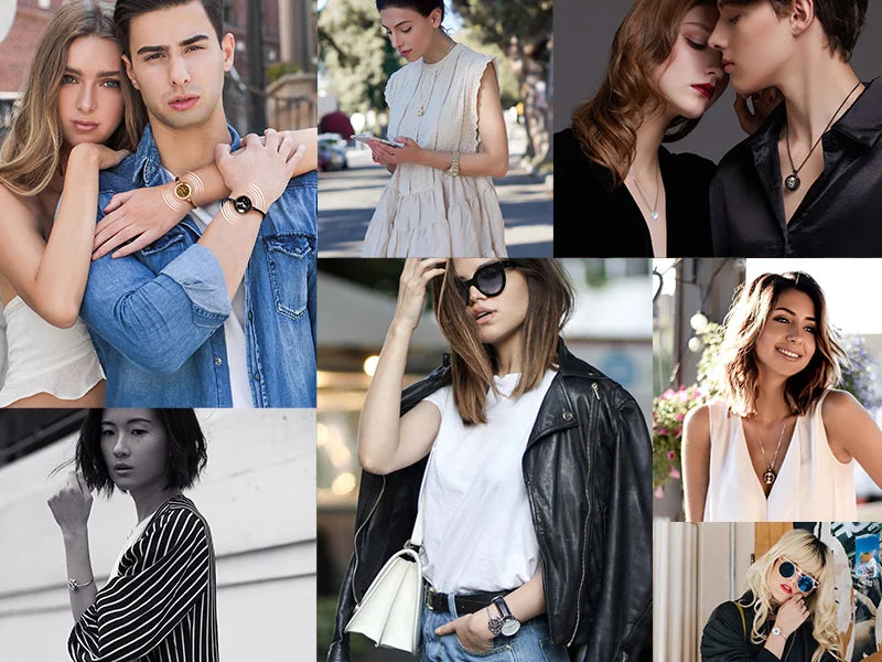 Pulsera individual Totwoo Touch: pulsera táctil de larga distancia con luz y vibración, pulsera de amor para relaciones, joyería inteligente