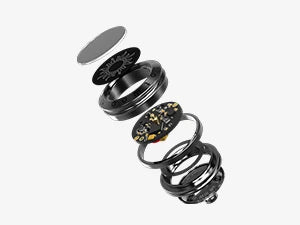 Pulsera individual Totwoo Touch: pulsera táctil de larga distancia con luz y vibración, pulsera de amor para relaciones, joyería inteligente