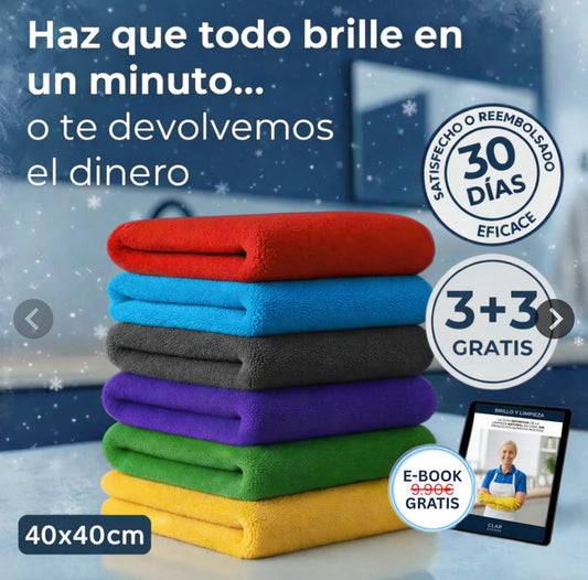 BAYETAS MULTIUSOS MICRO-FIBRA